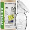 amazon.com : haakaa silicone allattamento al seno manuale pompa per il latte 100% silicone alimentare bpa pvc e ftalato libero : baby